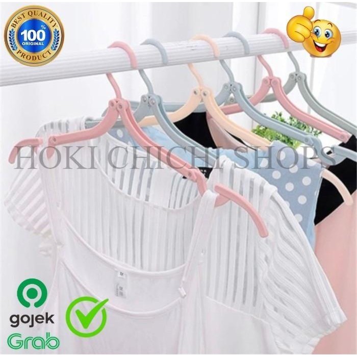 HOOK SAVER / GANTUNGAN BAJU LIPAT PRAKTIS - 10PCS CC