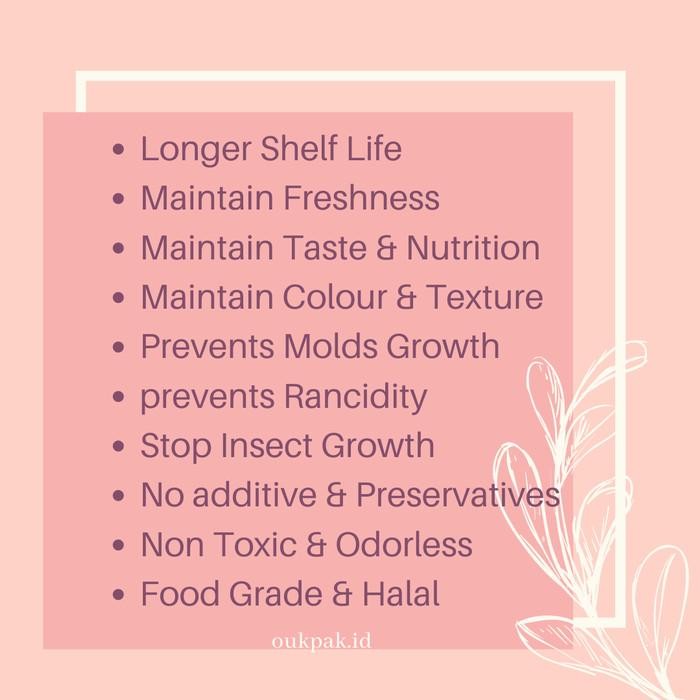 

FyZ Oukpak 15cc min Order 3 Pack - Pengawet Makanan - Oxygen Absorber Food Grade