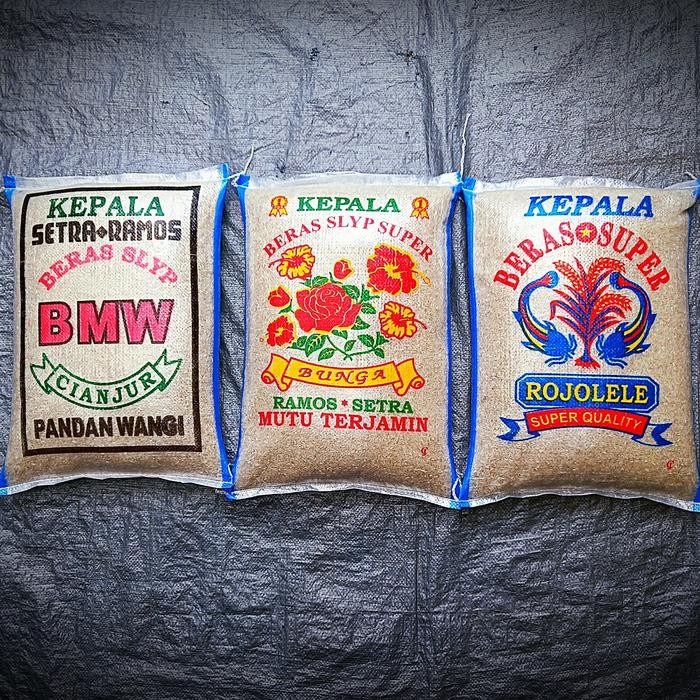 

Glx BERAS ZAKAT - CAP BUNGA / ROJOLELE / BMW - 2.8 KG / 3.5 LITER