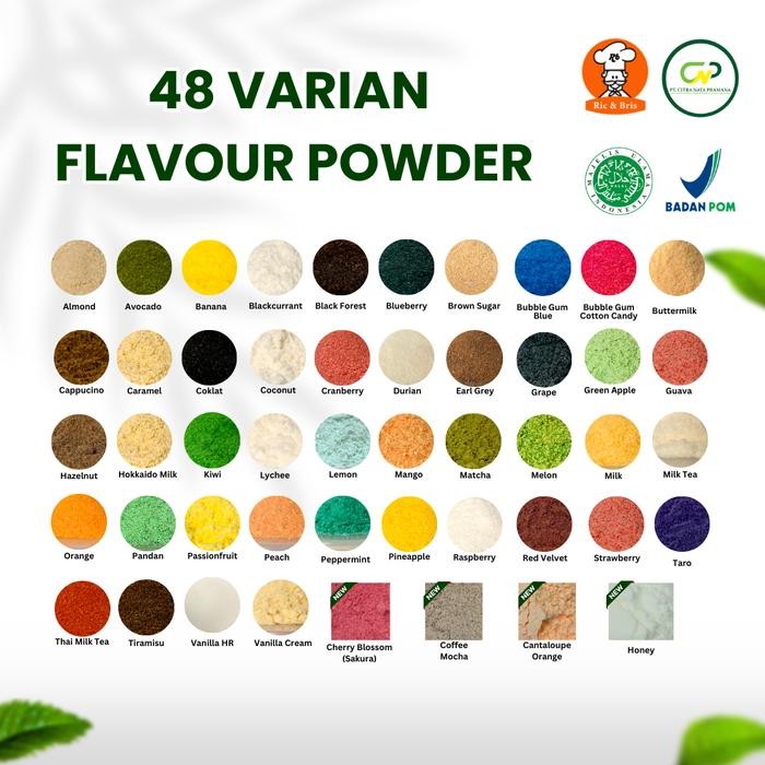 

FyZ Strawberry Flavour Powder / Perisa Bubuk Stroberi / Perasa Flavor