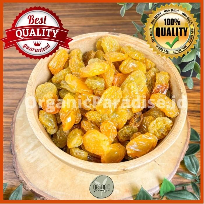 

Glx Jumbo Golden Raisin USA 250 Gram Premium Organic Paradise