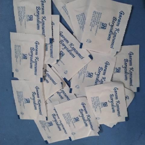 

FyZ Garam Sachet 250pcs/ Salt Sachet / Garam Halus / Garam Beryodium