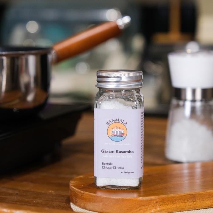

FyZ Banmala Kusamba Sea Salt Garam Laut Bali papper bag 250g