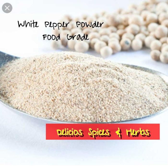 

FyZ Lada Putih Food Grade / White Pepper Powder Food GradeKwalitas OK -1Kg