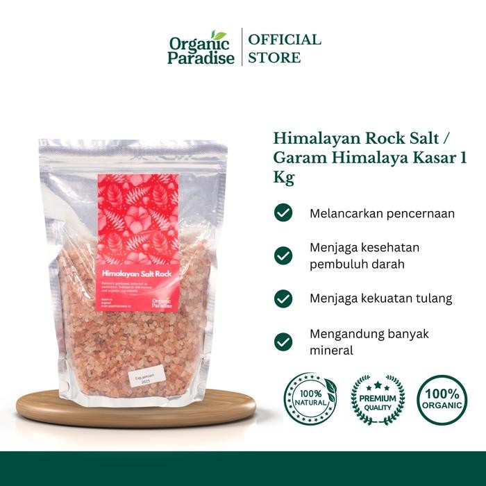 

FyZ Himalayan Rock Salt 1 Kg / Garam Himalaya Kasar 1 Kg