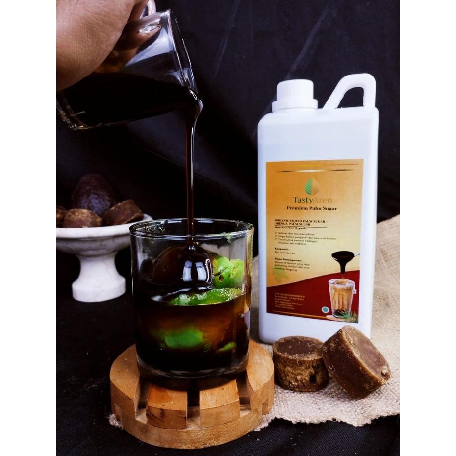

FyZ Arenga Palm Sugar / Gula Aren Cair Premium Ukuran 1 Liter