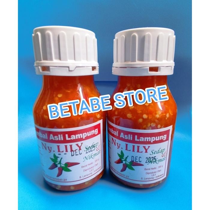 

Glx Sambal Lampung Asli Ny. Lily 350gram
