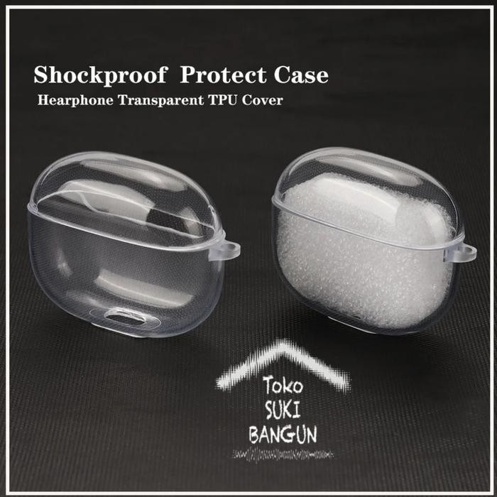 Case Baseus Bowie WM05 Silicone CLEAR Transparent TWS Casing Cover