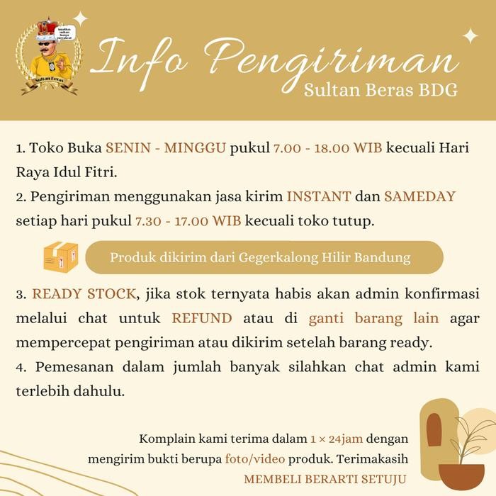 

Beras Anak Raja 25kg