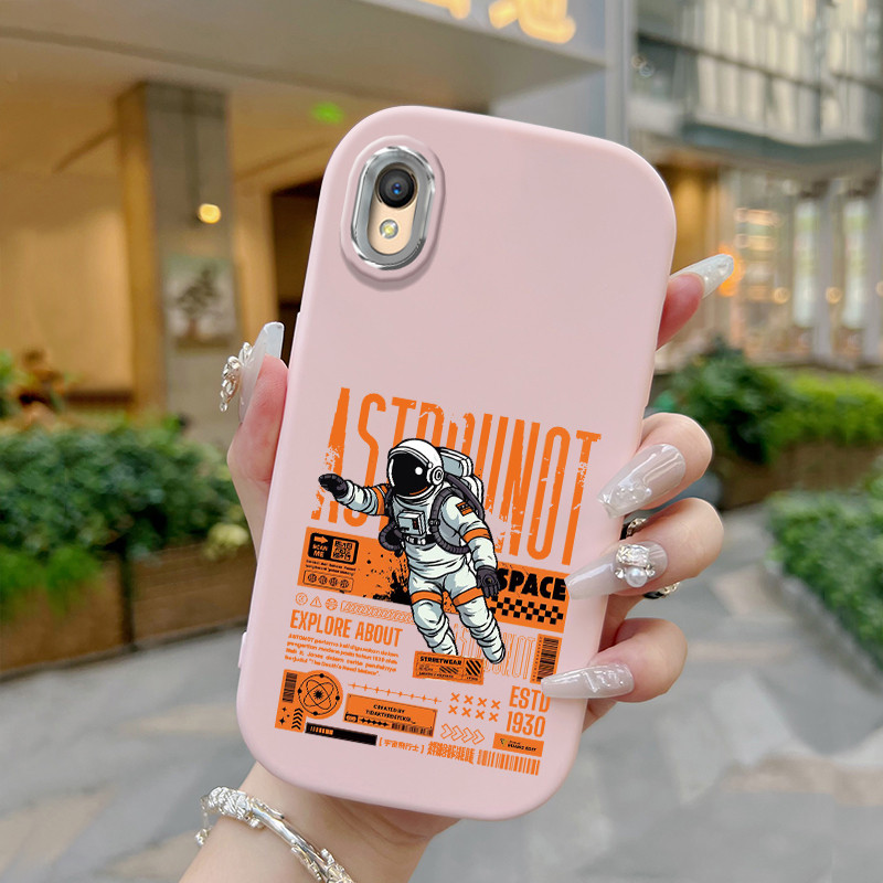 Casing Hp Untuk OPPO A37 A37F Case Casing Astronot ruang angkasa HP Kesing Ponsel Softcase Silikon B