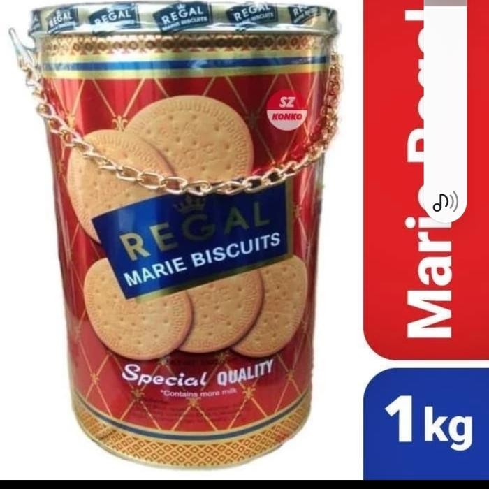 

Ger Marie Regal Kaleng 1 kg (1000 gram) baru ORI