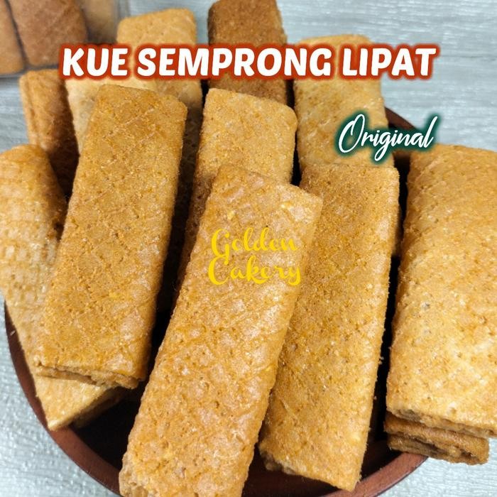 

Ger Crisps & Puffed Snacks Kue Semprong Lipat Wijen Kue Dompet Kue Semprong Lipat Manis Original
