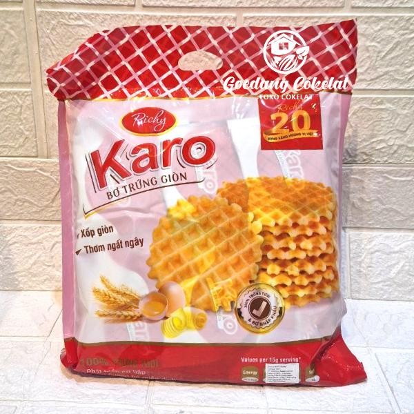 

Ger Richy Karo Crispy Butter Waffles/Biskuit Waffles 150g / 270g