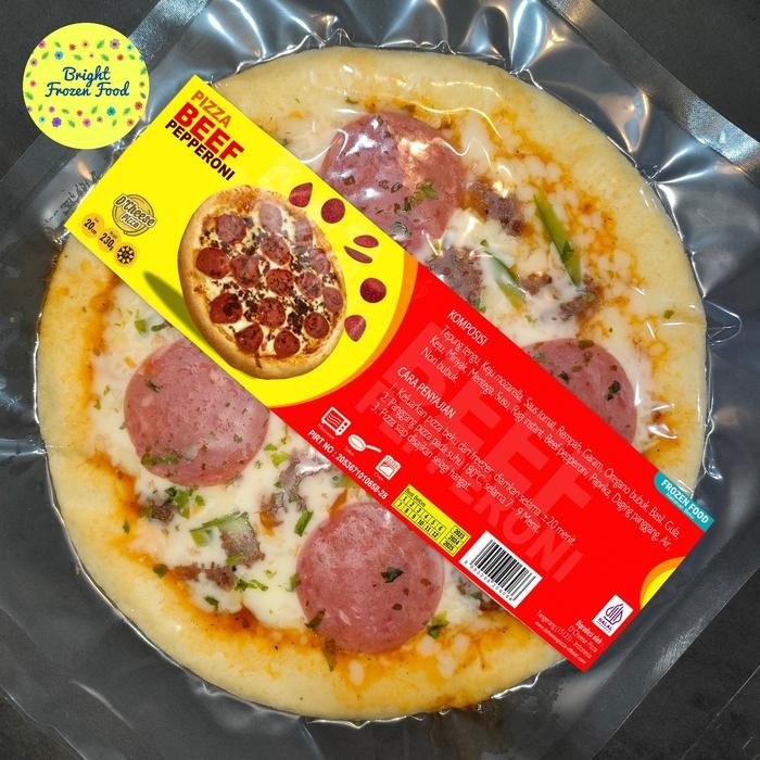 

Ger frozen dcheese pizza piza cheese meat enak murah aneka topping 20cm
