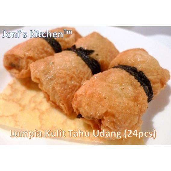 

Ger LUMPIA KULIT TAHU UDANG ISI 24Pcs (Non MSG/Pengawet)