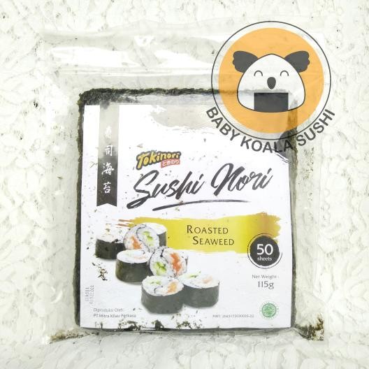 

Gdh NORI SUSHI HALAL 10 Lembar Tokinori Yakinori Roasted Seaweed Kimbab