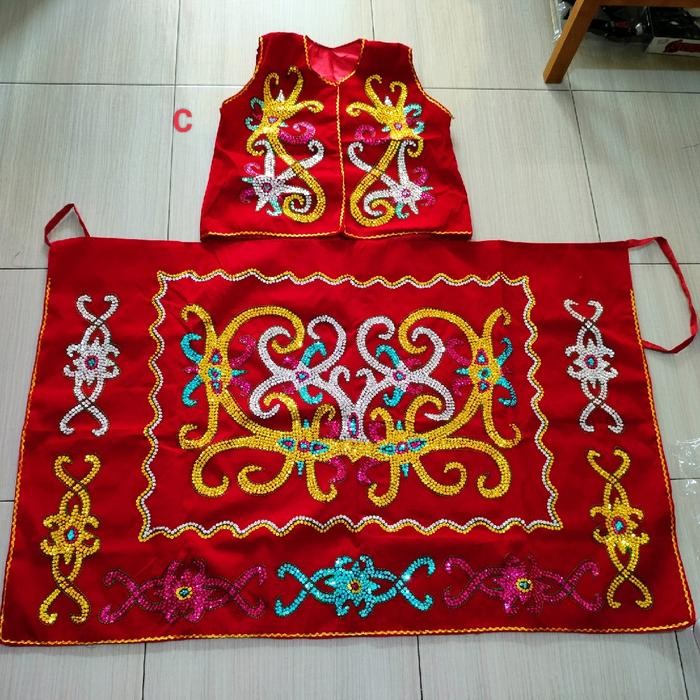Kostum Dayak Pakaian Adat Kalimantan Perempuan Cewek Dewasa Baju Dayak Baju Adat Baju Manik Kostum