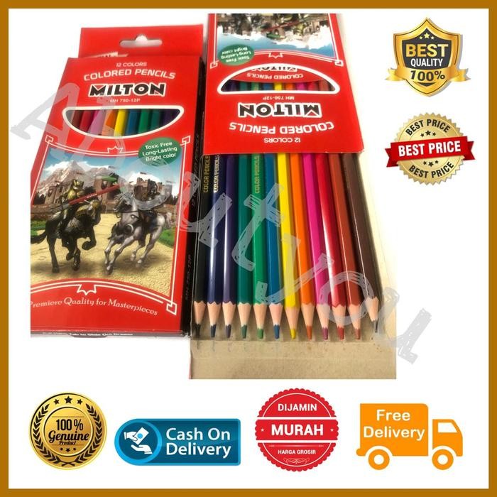 

Grosir 12 Set Pensil Warna Set Kayu Panjang Isi 12 Warna Unik Laris About U Pencil Stationery