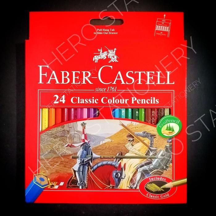 

Pensil Warna Faber-Castell Classic 24 Warna Gratisongkir