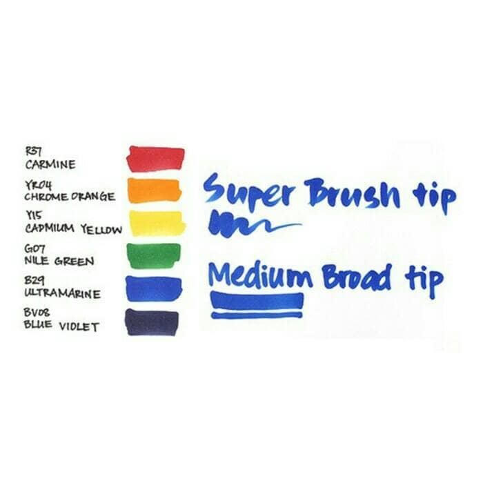 

Copic Ciao Marker 6 Primary Colours New Product Gratisongkir