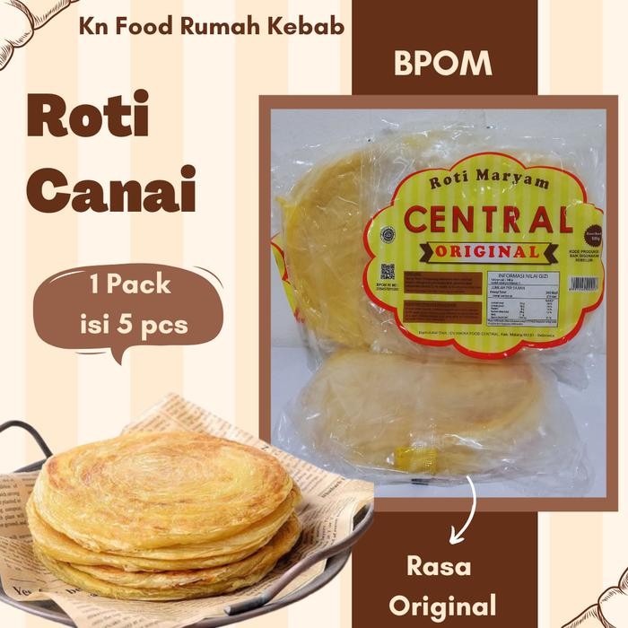 

Ger Roti Maryam Roti Cane -10 Pack Canai - Roti Canai 50 Pc