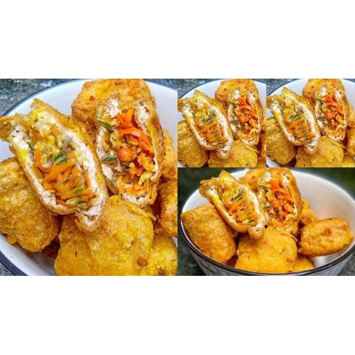 

Ger Tahu Pedas isi Sayuran Jumbo / Stuffed Spicy Veggies Tofu