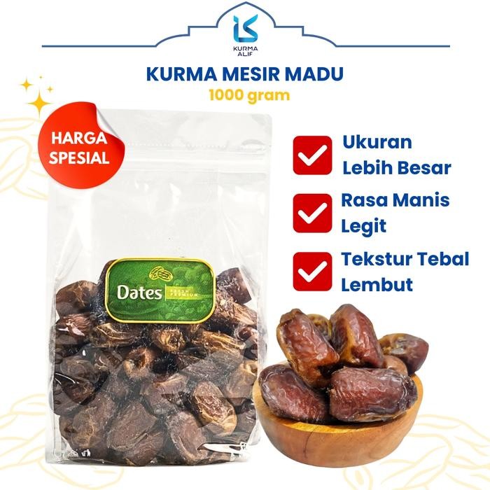 

Gdh Kurma Mesir 1 kg Original Haji Umroh