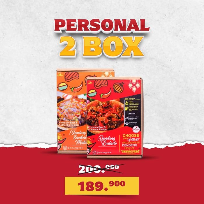 

Gdh Bundling 2 Box 250gr Dendeng Minang Pride