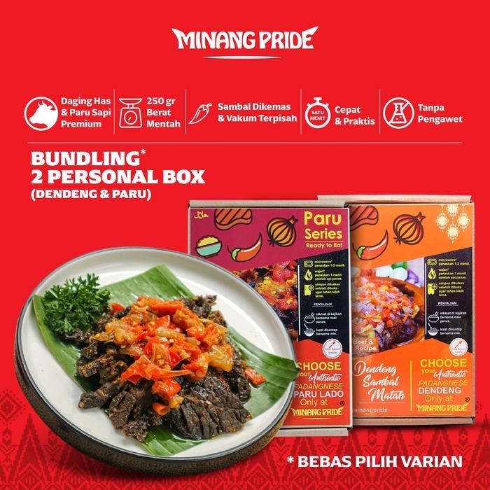 

Gdh Bundling 2 box 250gr Dendeng dan Paru