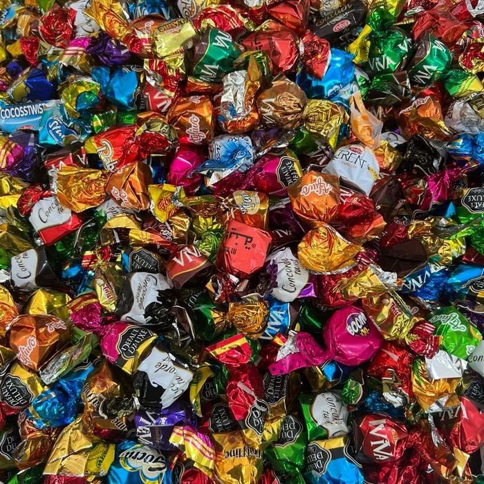 

Ger Coklat Lilit Turki Mix Kemasaan Ecer Camilan Cemilan