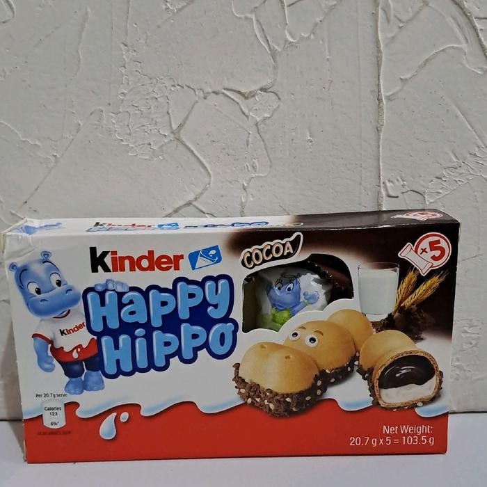 

Ger KINDER HAPPY HIPPO COCOA 103 GR