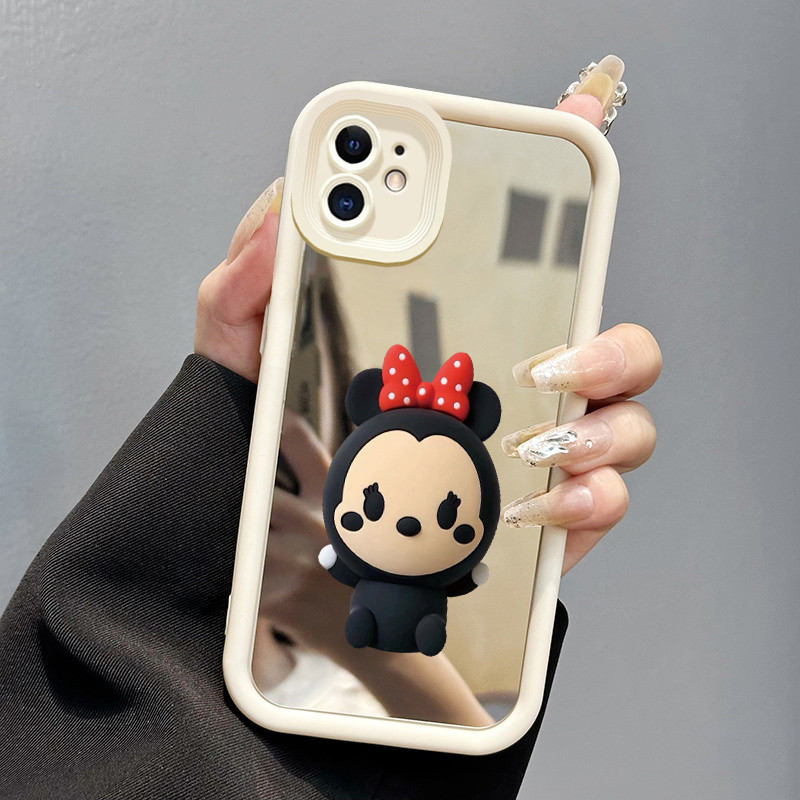 Casing Hp iPhone 11 Pro Max 12 Pro Max 13 Pro Max 14 Pro Max 15 Pro Max Case Boneka lucu Populer Kes