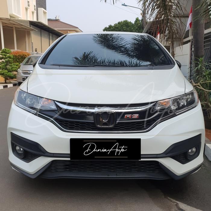 Mantab Emblem Logo Black Chrome Honda Jazz Rs Gk5 Facelift Depan