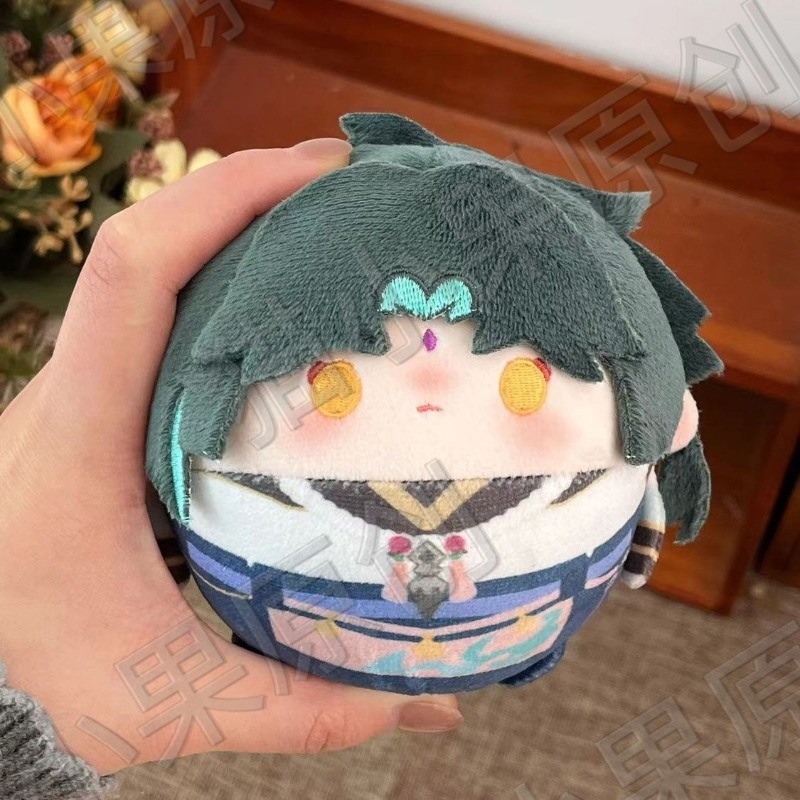 Anime 10CM Genshin Impact Xiao Dango Cotton Doll Body Stuffed Toys Plushie Birthday Gift Plush Doll
