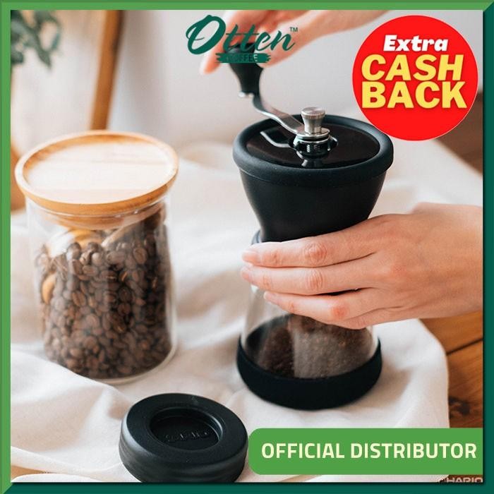 Hario - Penggiling Biji Kopi Manual Ceramic Coffee Mill Skerton MSCSN-2-B