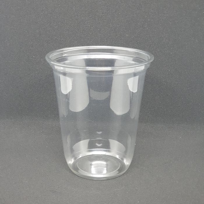 PET OVAL CUP 14 OZ PLP (TANPA TUTUP) DIJUAL PET 50 PCS