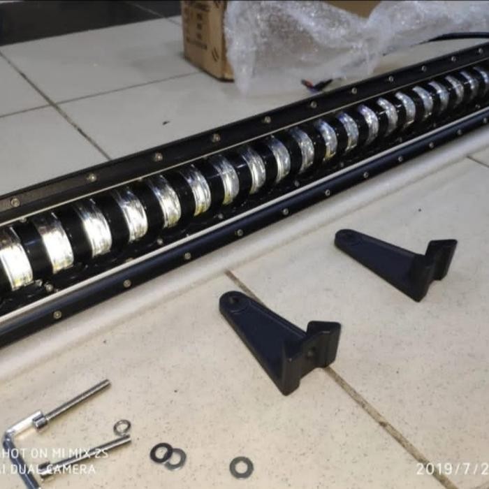 Lampu Sorot Led Light Bar Offroad 52Inch 400W 130Cm Jeep Wrangler Jk Kode 029