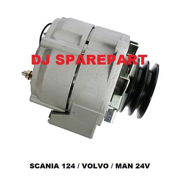 Dinamo Ampere Alternator Bosch Scania 124 Volvo Th95-02 Man Mercy Oh Kode 022