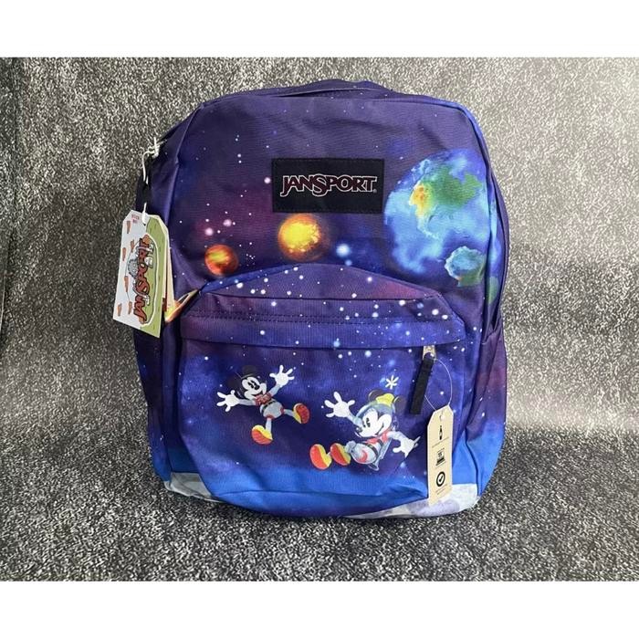 Tas Ransel Js Jansport Sport Bags Micky Mouse Motif Original Galaxy Motif Backpack / Tas Ransel Pria