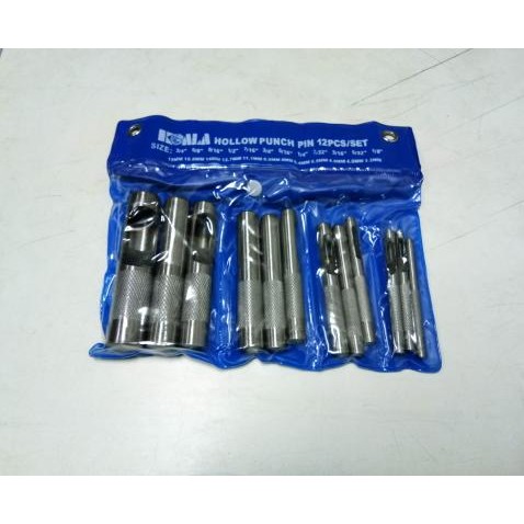 

Hollow Punch Set / Plong Set 12 Pcs