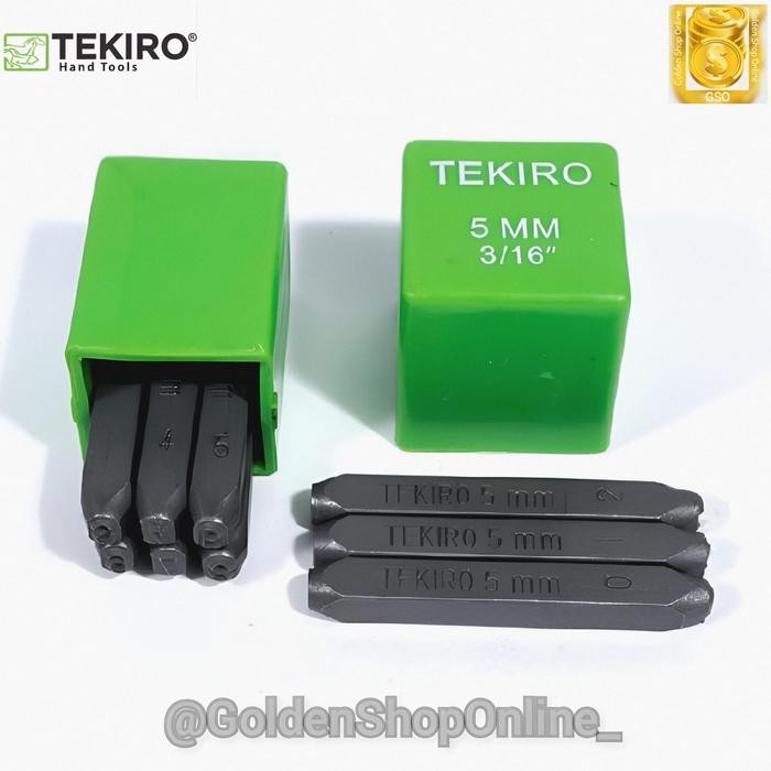 

Angka Ketok 5Mm - Nomor Ketok 5Mm - Number Punch 5Mm Tekiro
