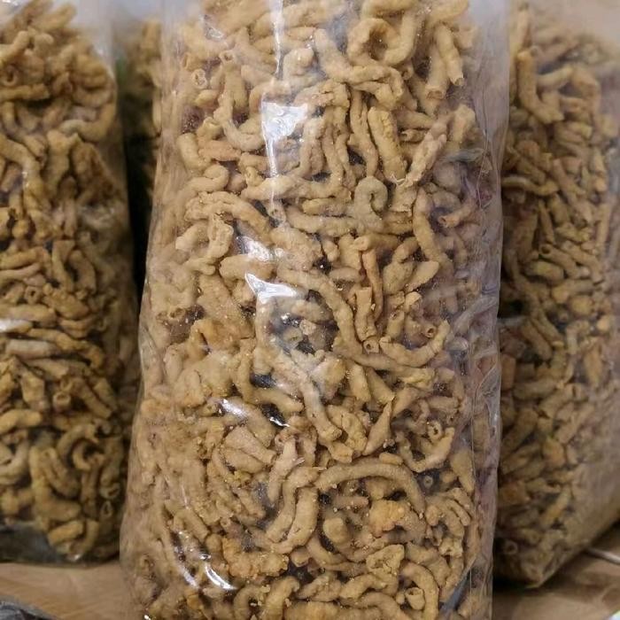 

2KG KERIPIK USUS AYAM 1BALL VIRAL Camilan Crispy snack murah