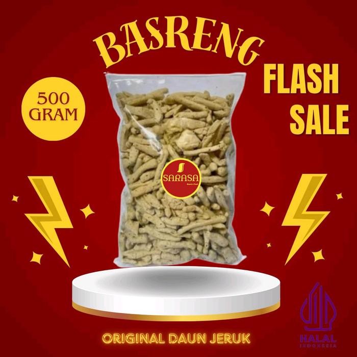

Flash Sale Basreng Original Daun Jeruk 500 Gram Cemilan Basreng Viral Sarasa Snack And Food