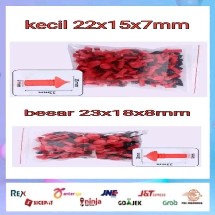 Karet Tambal Ban Tubeless Payung - Tambal Payung Refill 80Pcs