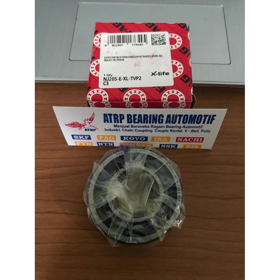 CYLINDRICAL ROLLER BEARING NJ205-E-XL-TVP2-C3 FAG NJ 205 E XL TVP2 C3 25X52X15 Best Quality
