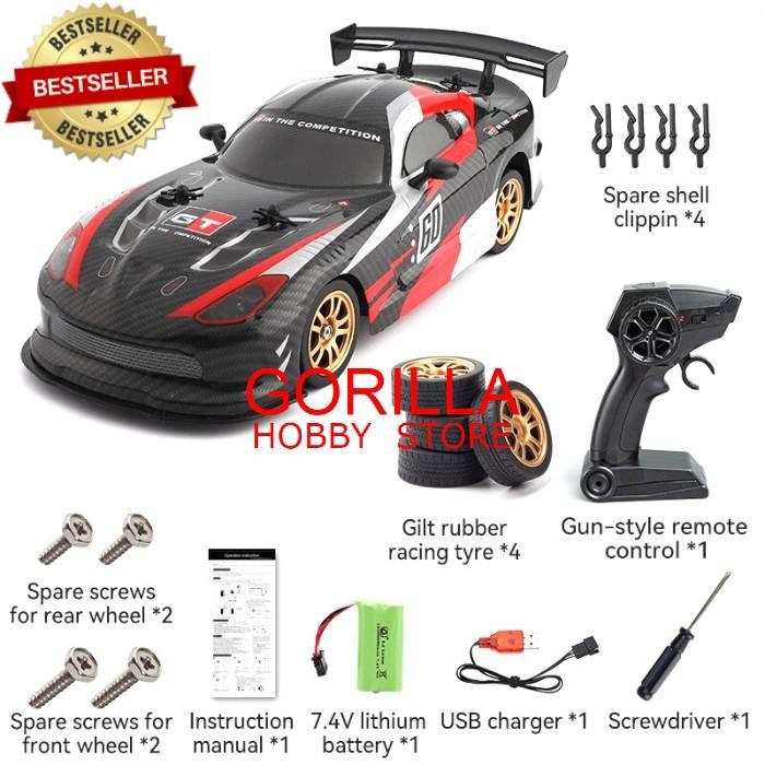 rc drift JJRC Q116 1:16 strong motor 2.4ghz 4WD racing cheetah rc car
