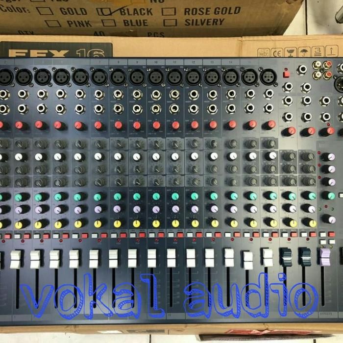 Mixer Soundcraft EFX-16 Effect Lexicon - 16 Channel