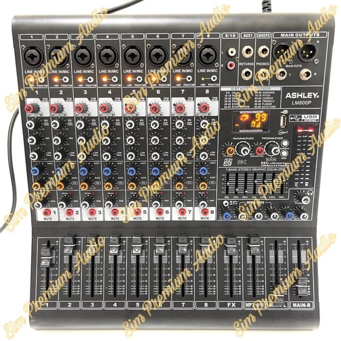 POWER MIXER ASHLEY LM800P lm 800p lm800 p
