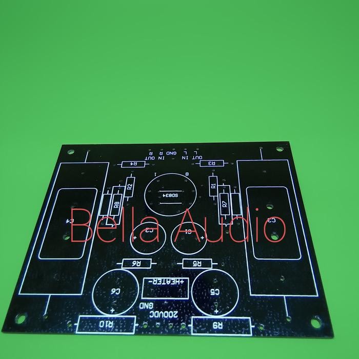 PCB Preamp tube common cathode