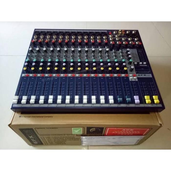 mixer audio soundcraft efx 12 / efx12 (12 channel)
